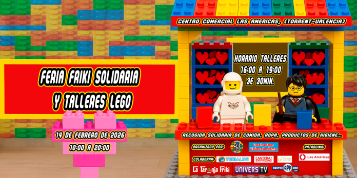 Feria Friki Solidaria y Talleres Lego
